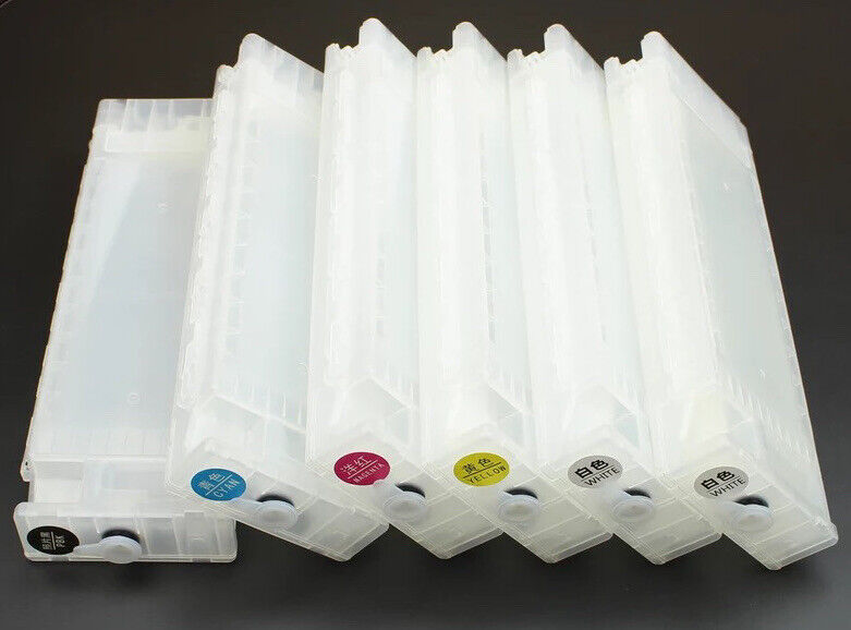 Epson F2000 / F2100 Refillable Ink cartridges w/ chips (700ml)