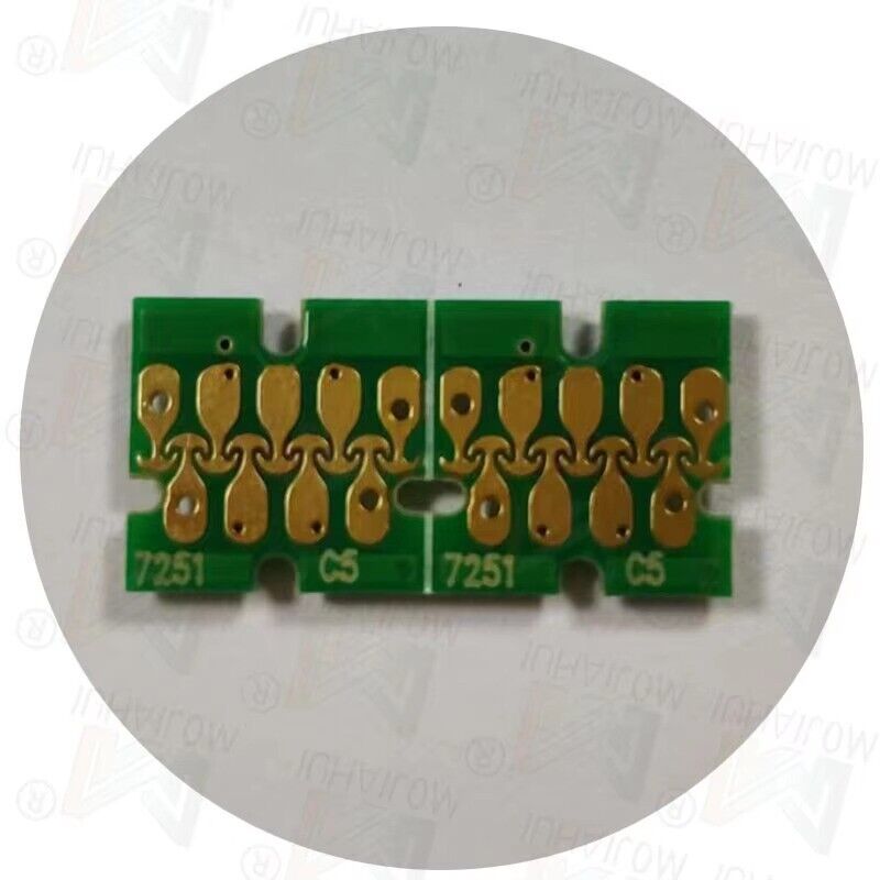 10PC MINIMUM: White Ink Cartridge Chips for Epson F2000 F2100 F2080 F2130 F2150